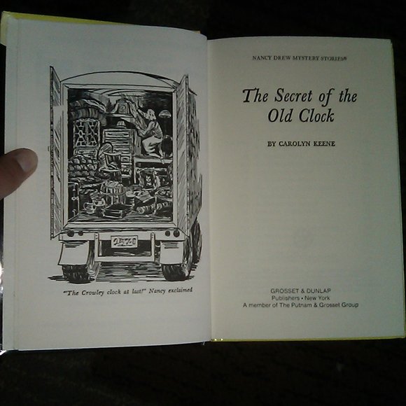 5 Yellow Hard-cover Nancy Drew Detective Series Books Lot. - Picture 5 of 9